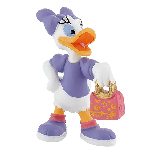Bullyland  Disney Daisy Duck mit Tasche