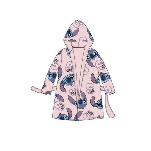 Stitch Bademantel rosa neu